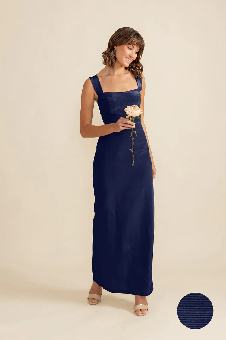 Beckett Bodice With Straight Skirt in Drapey Bengaline - Image 11