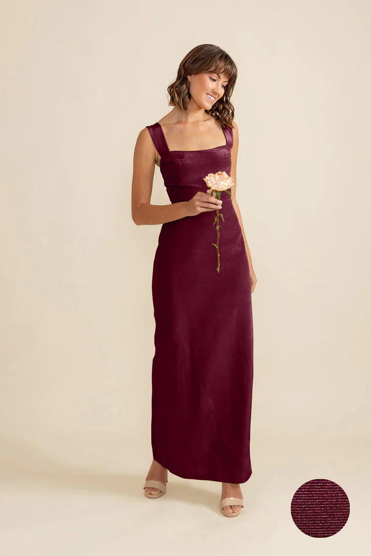 Beckett Bodice With Straight Skirt in Drapey Bengaline - Image 15