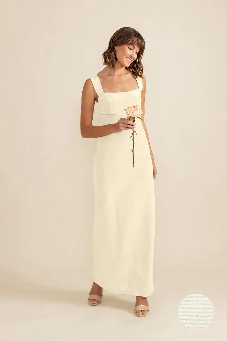 Beckett Bodice With Straight Skirt in Drapey Bengaline - Image 2