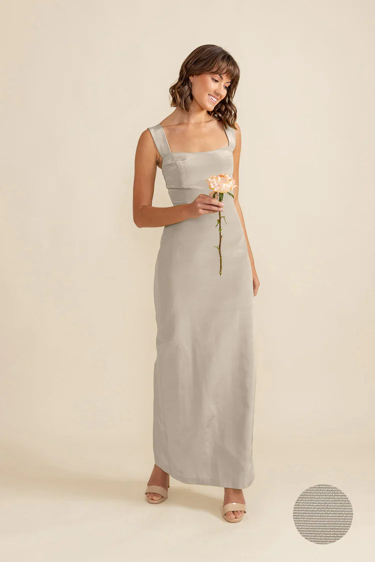 Beckett Bodice With Straight Skirt in Drapey Bengaline - Image 4