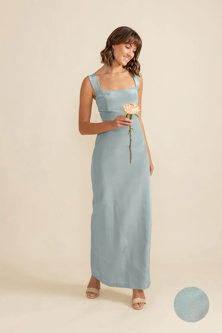 Beckett Bodice With Straight Skirt in Drapey Bengaline - Image 9