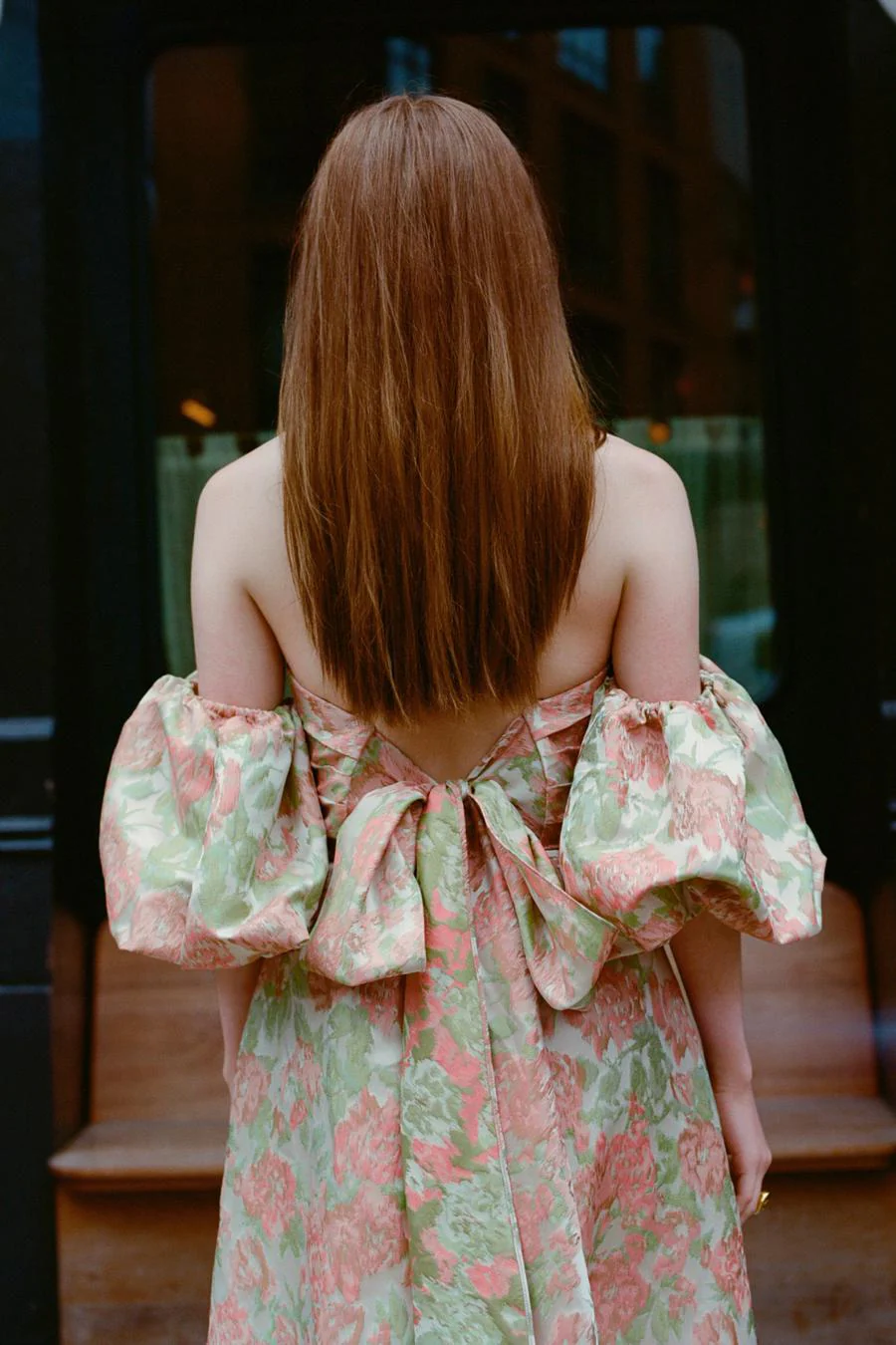 By Watters Evening Style Gnocchi in Garden Party Brocade - Image 10