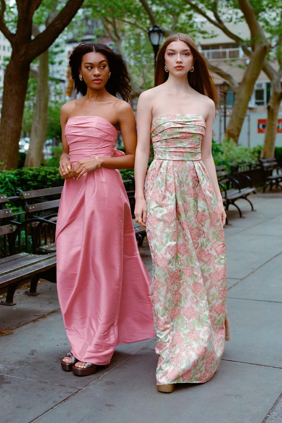 By Watters Evening Style Gnocchi in Garden Party Brocade - Image 13