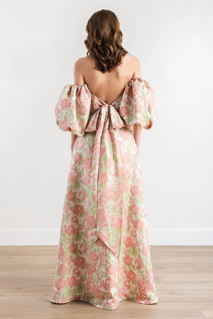 By Watters Evening Style Gnocchi in Garden Party Brocade - Image 2