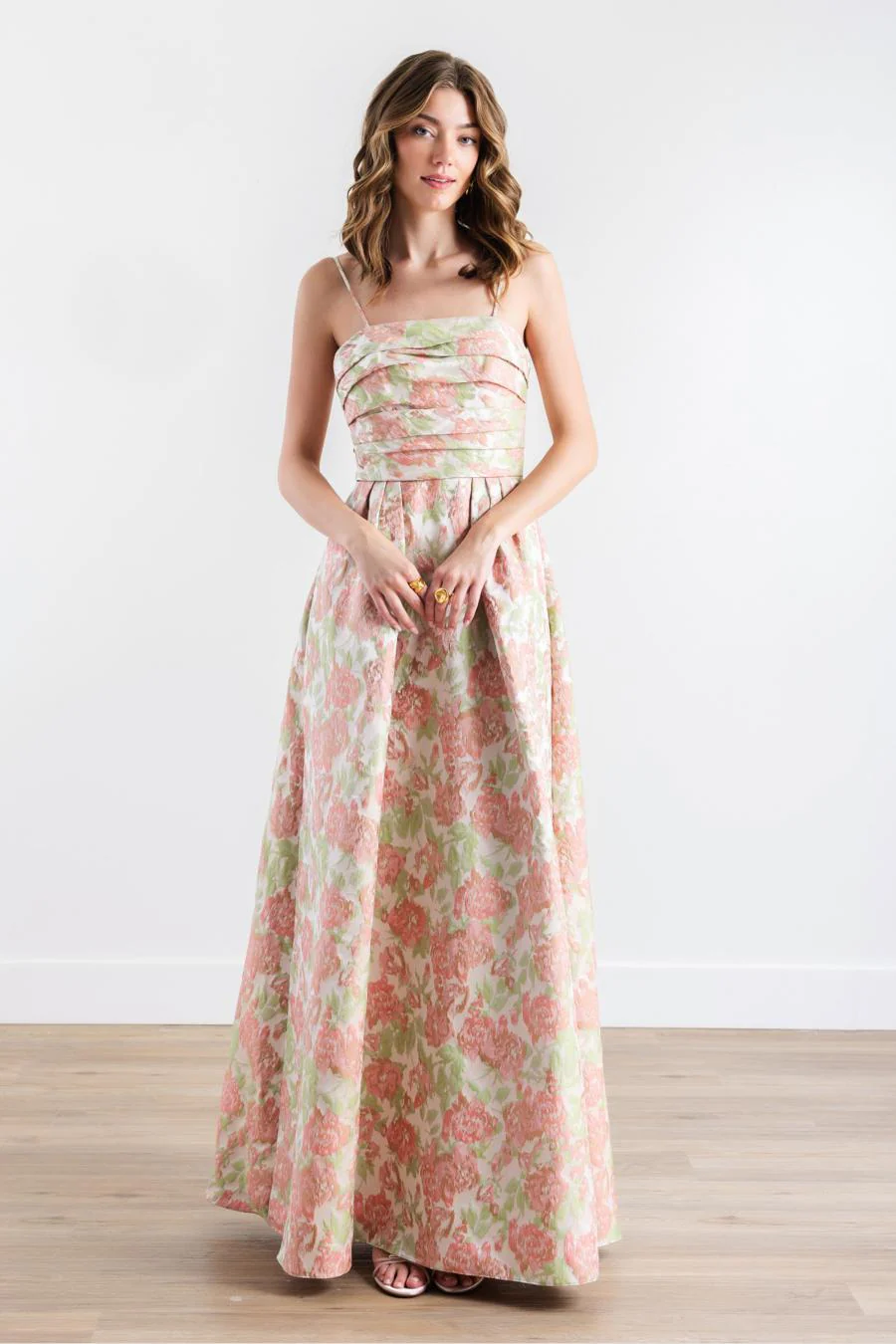 By Watters Evening Style Gnocchi in Garden Party Brocade - Image 5