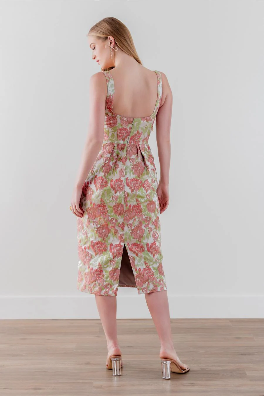 By Watters Evening Style Seaside in Garden Party Brocade - Image 2