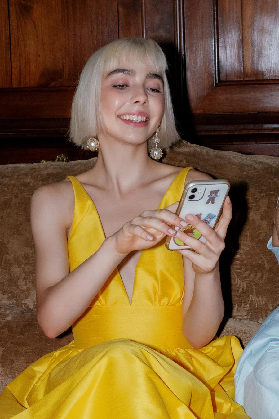 By Watters Evening Style Tidal in Mimosa - Image 4