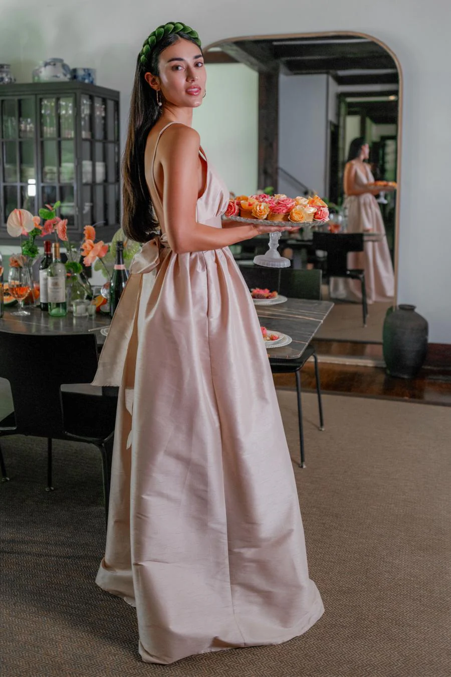 By Watters Evening Style Tidal in Pink Sand - Image 4