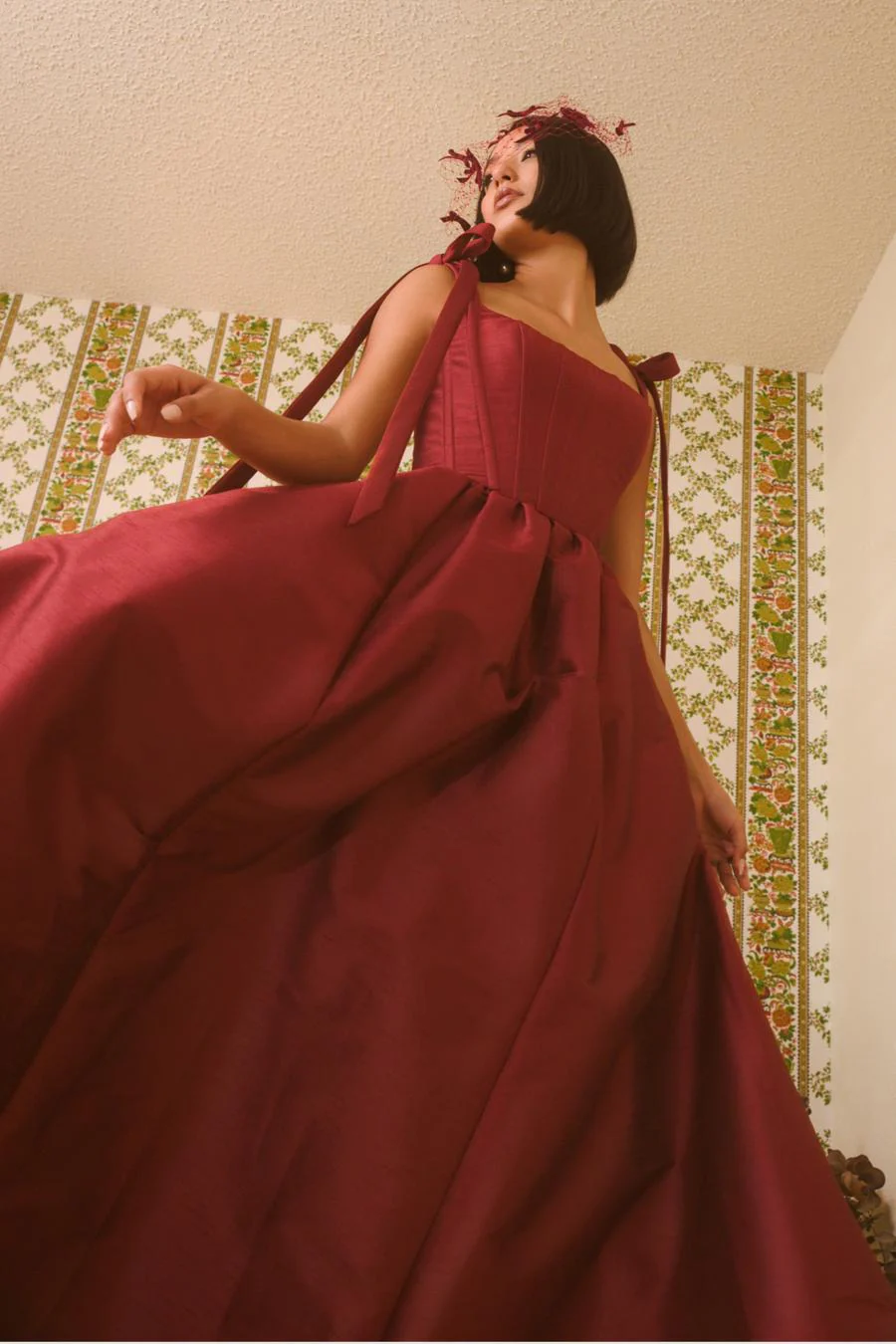 By Watters Evening Style Vixen in Rouge - Image 10