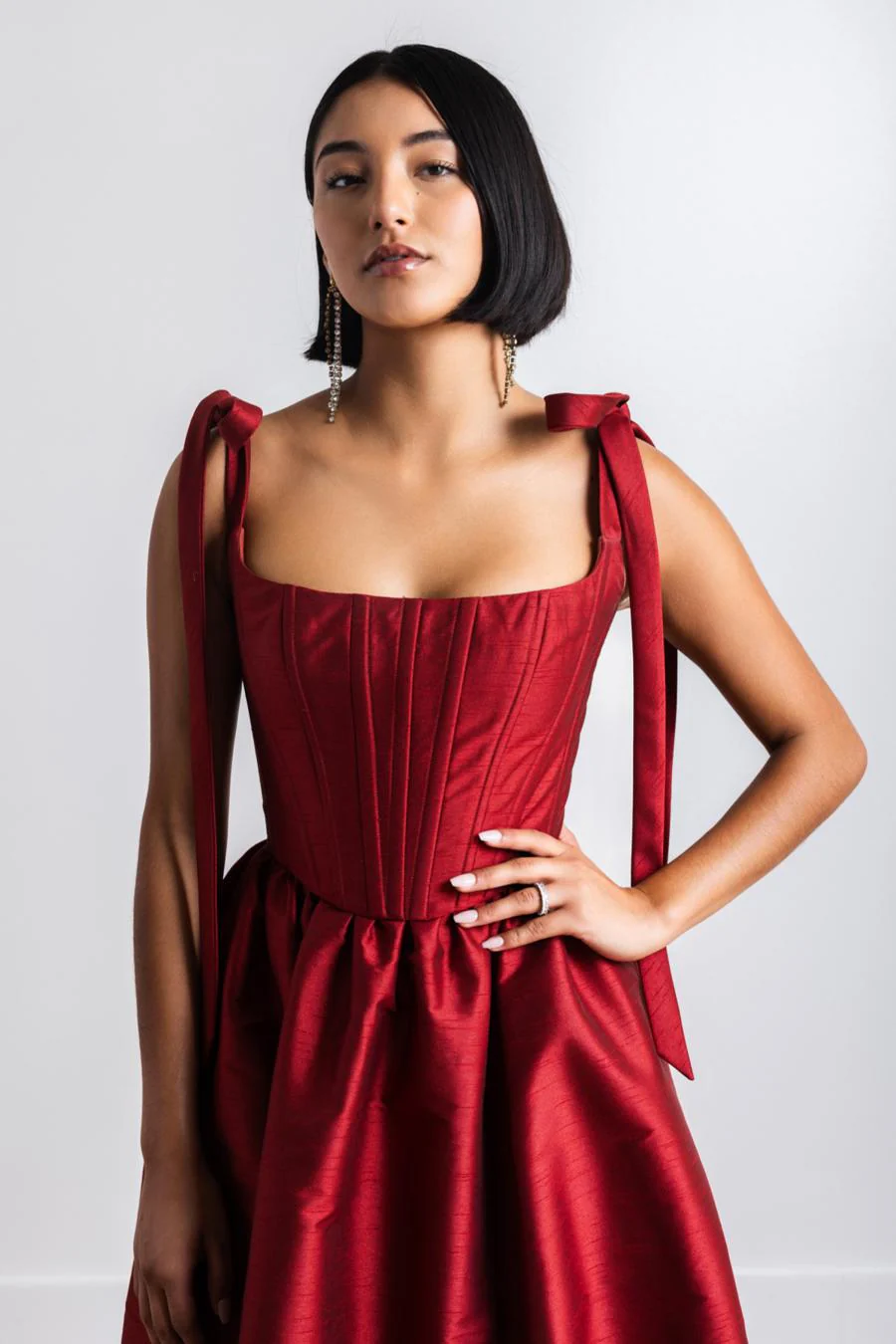 By Watters Evening Style Vixen in Rouge - Image 3