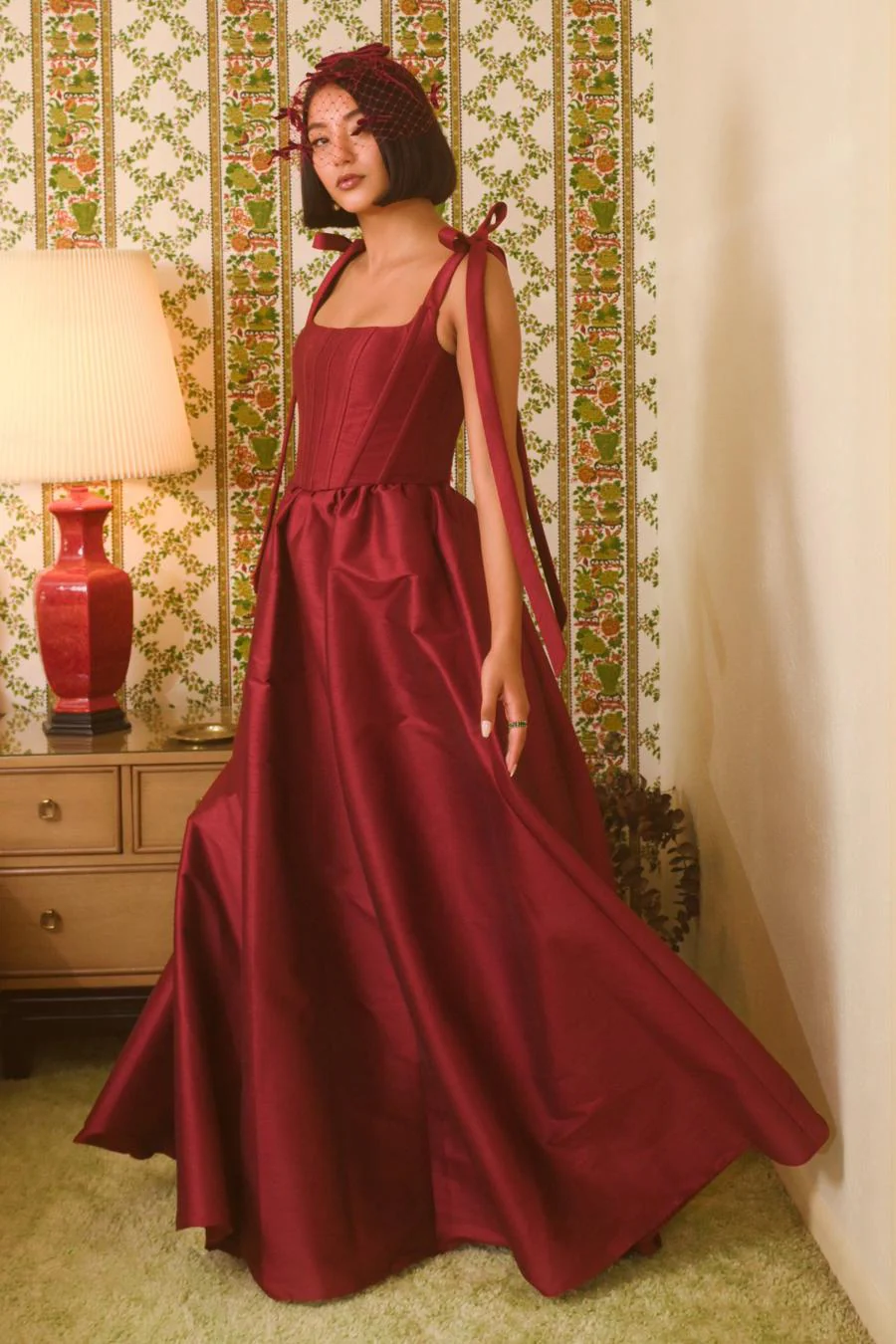 By Watters Evening Style Vixen in Rouge - Image 6