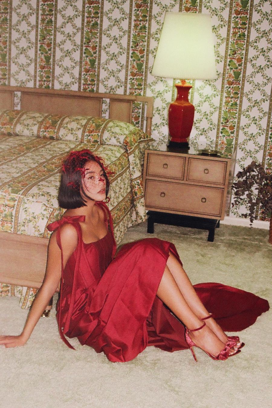 By Watters Evening Style Vixen in Rouge - Image 8