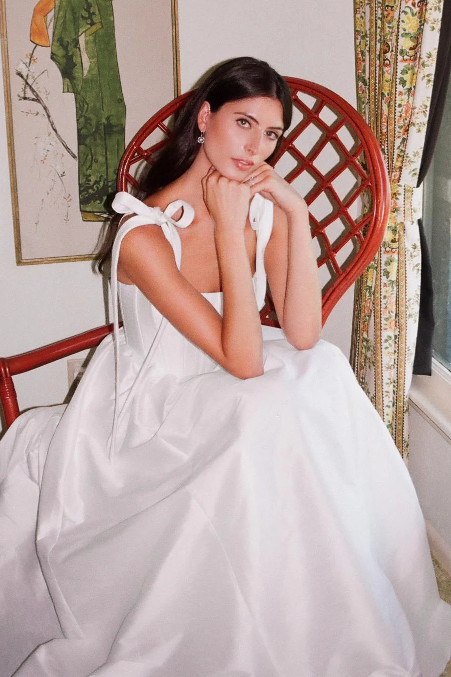 By Watters Evening Style Vixen in White - Image 8