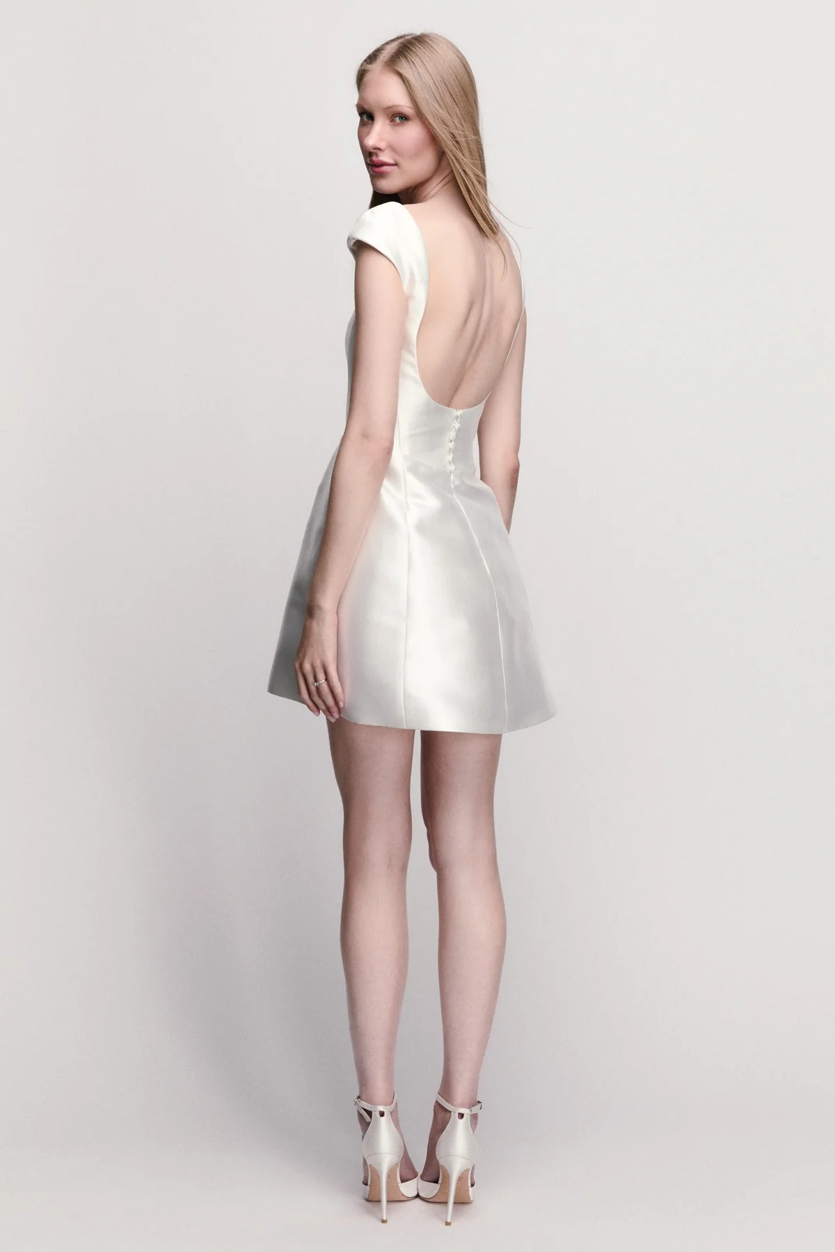 By Watters Little White Dress Ambra 33315 - Image 2