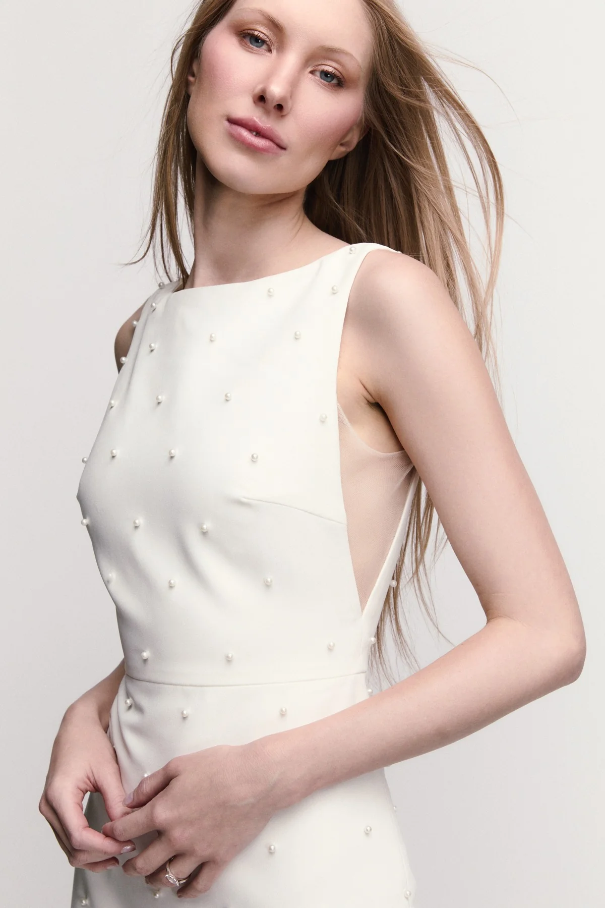 By Watters Little White Dress Bexley 31425 - Image 3