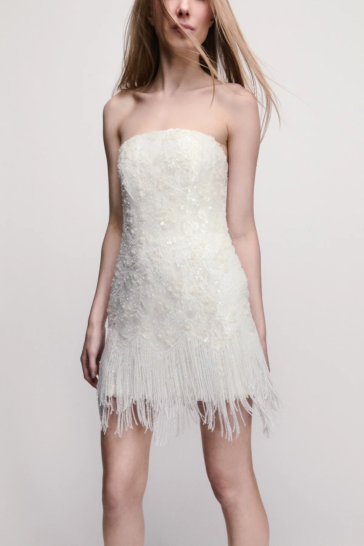 By Watters Little White Dress Boston 31424 - Image 3