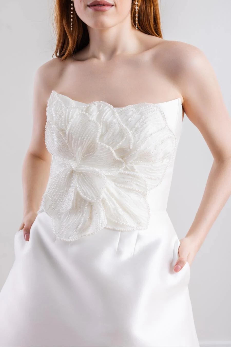 By Watters Little White Dress Brie 31413 - Image 4
