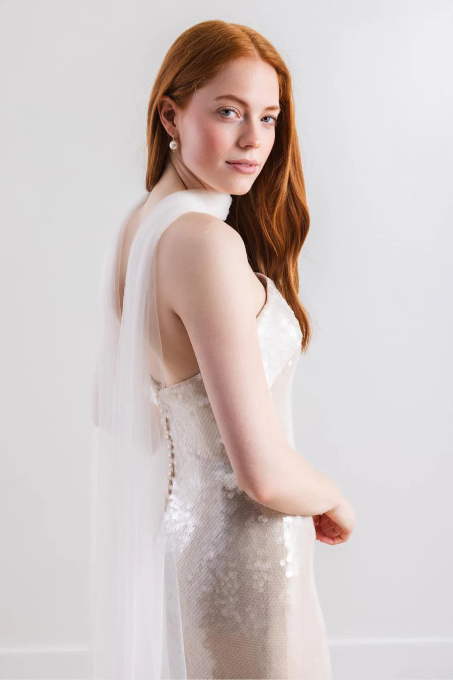 By Watters Little White Dress Jeanne 32416 - Image 4