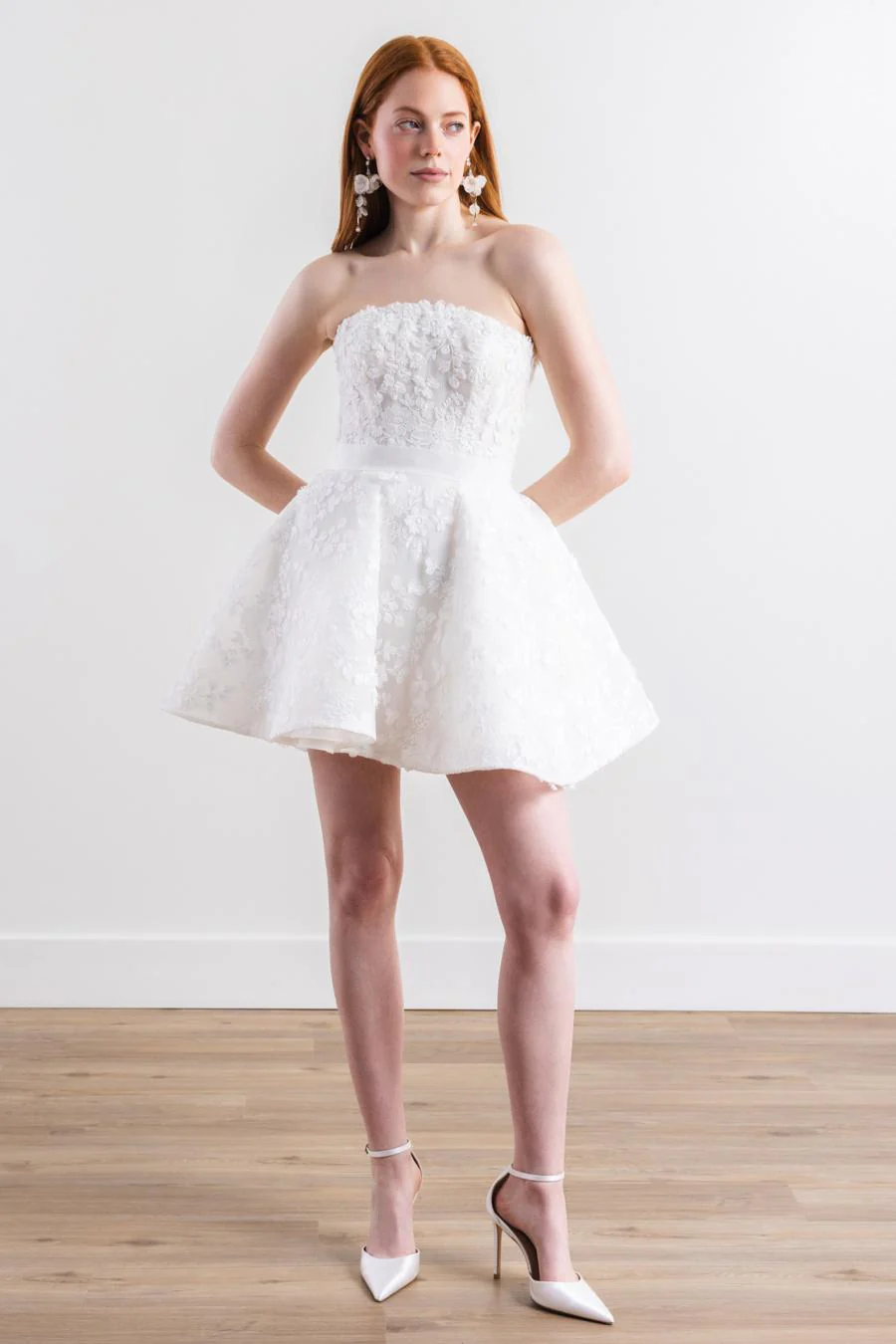 By Watters Little White Dress Liza 32103