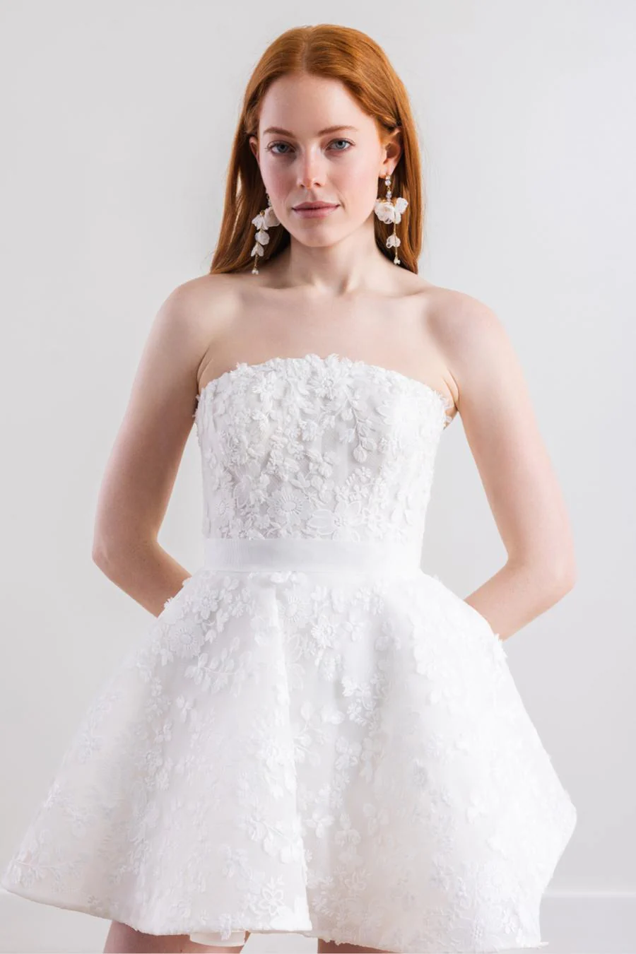 By Watters Little White Dress Liza 32103 - Image 3