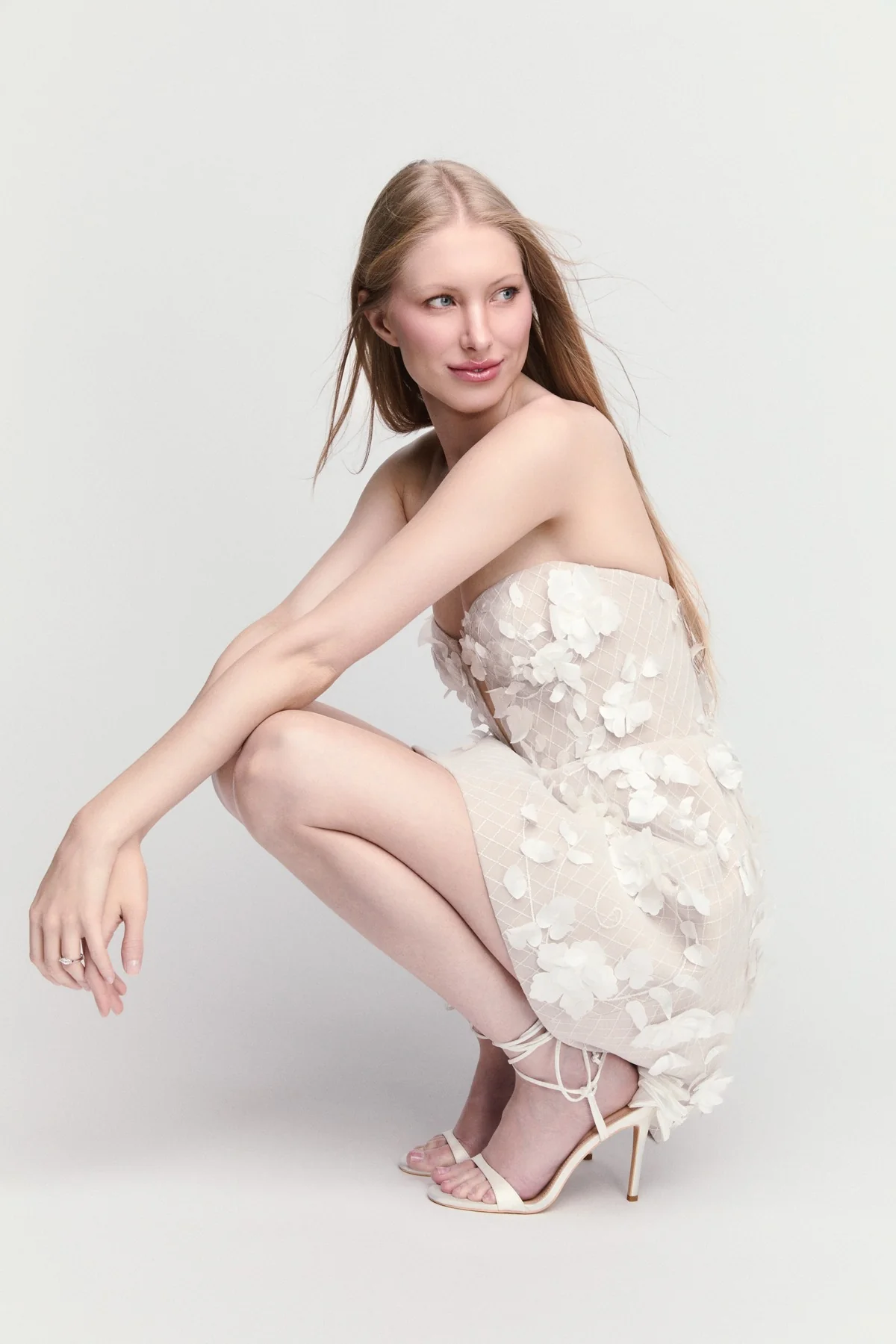 By Watters Little White Dress Miko 31423 - Image 3