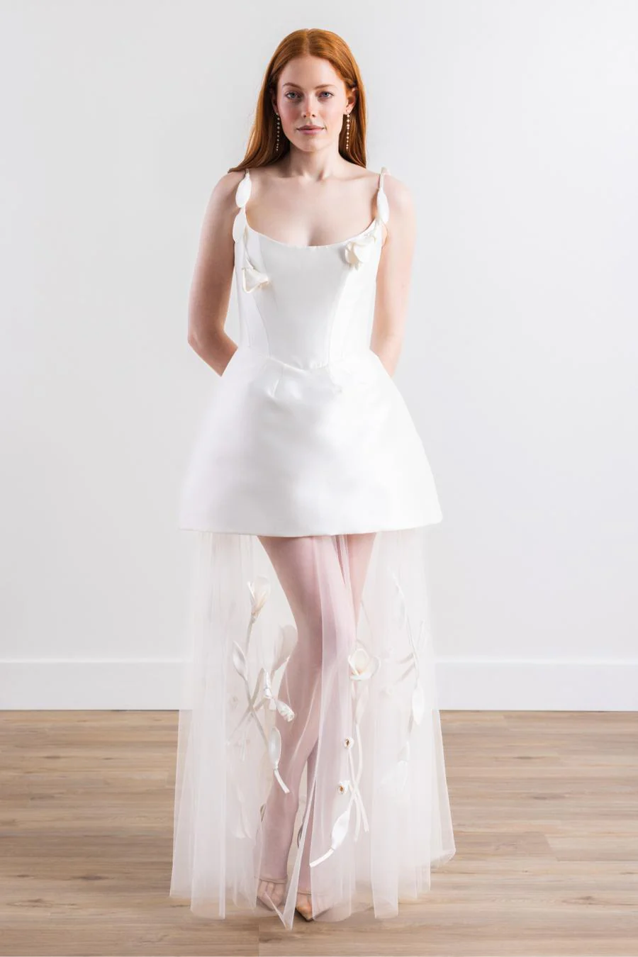 By Watters Little White Dress Miranda 32310