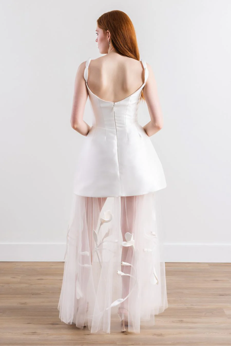 By Watters Little White Dress Miranda 32310 - Image 2