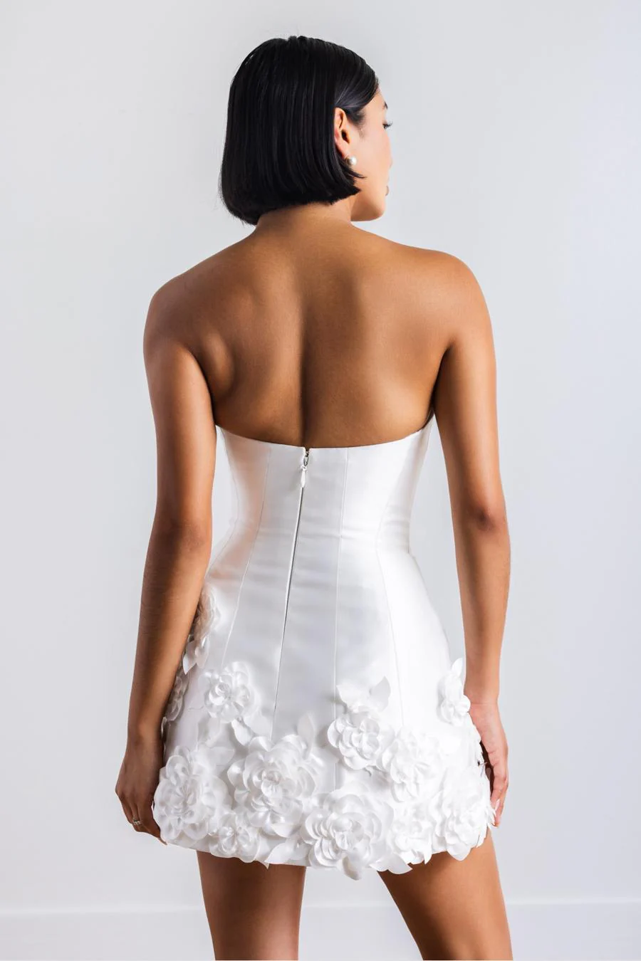 By Watters Little White Dress Ornament 31321 - Image 5