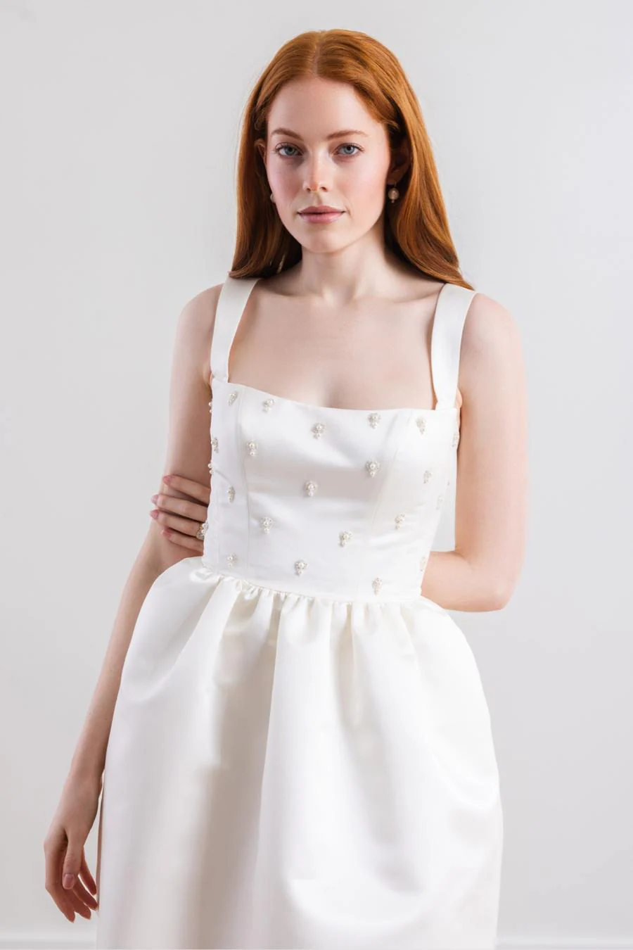 By Watters Little White Dress Prestley 32327 - Image 4
