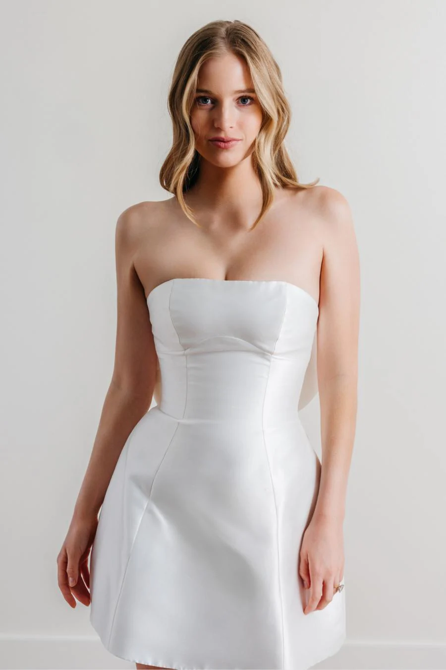 By Watters Little White Dress Regis 31329 - Image 4
