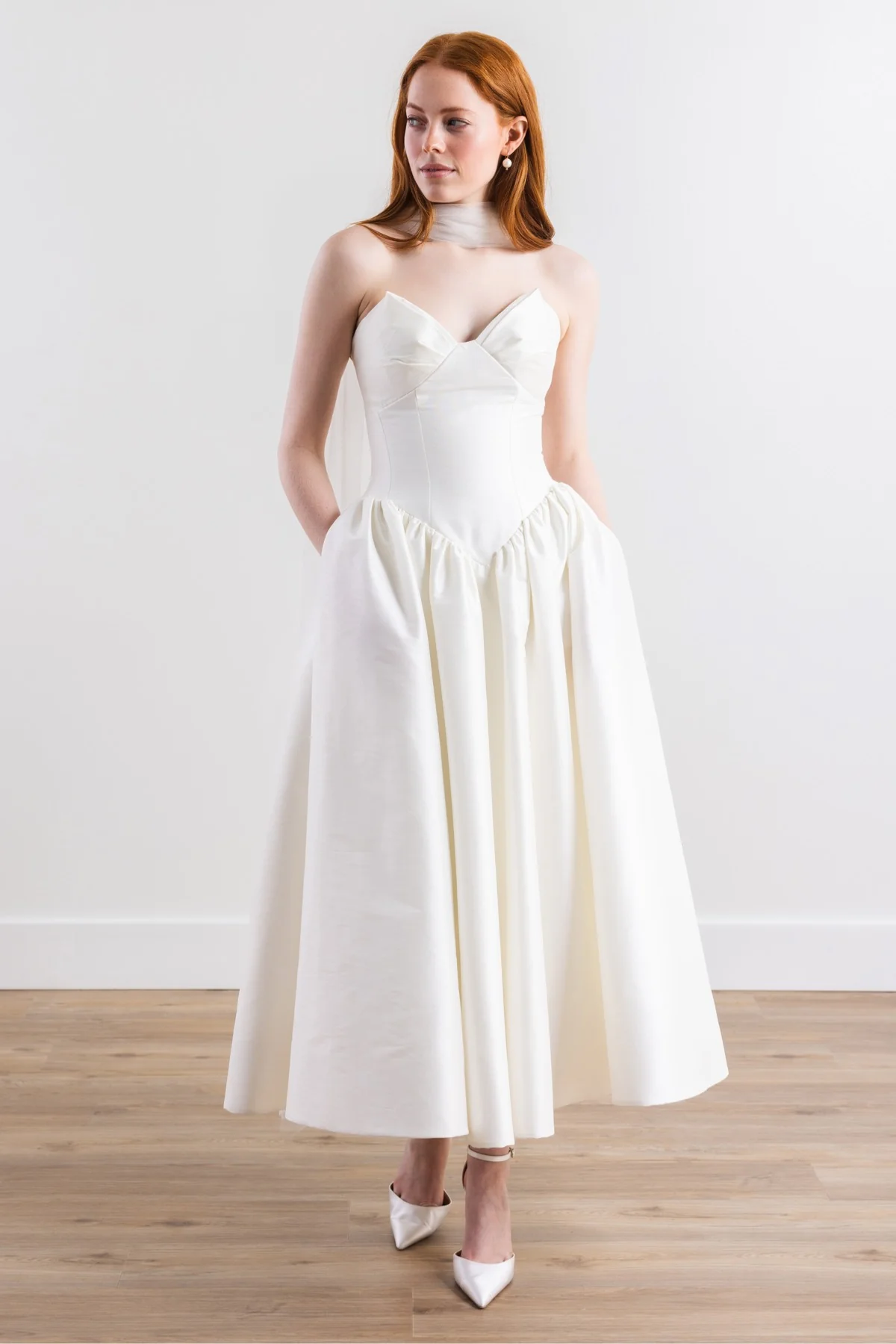 By Watters Little White Dress Rickey 32305
