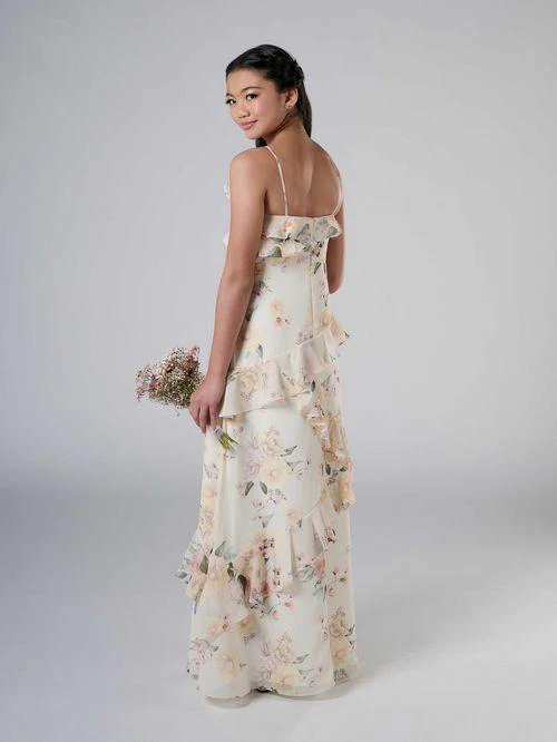 Christina Wu Celebrations Junior Bridesmaid Dress 32250 Print - Image 3