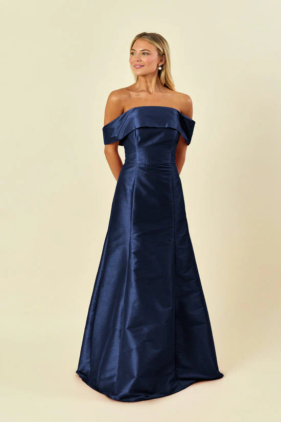 Christy Bodice with Flute Skirt in Drapey Bengaline - Image 2