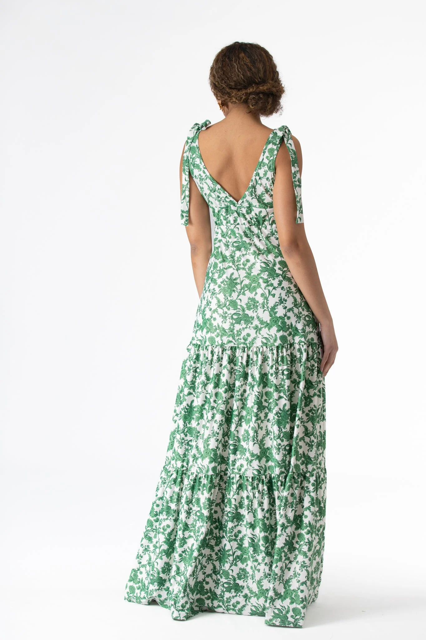 Clementine Dress in Rosemary Waltz - Image 9