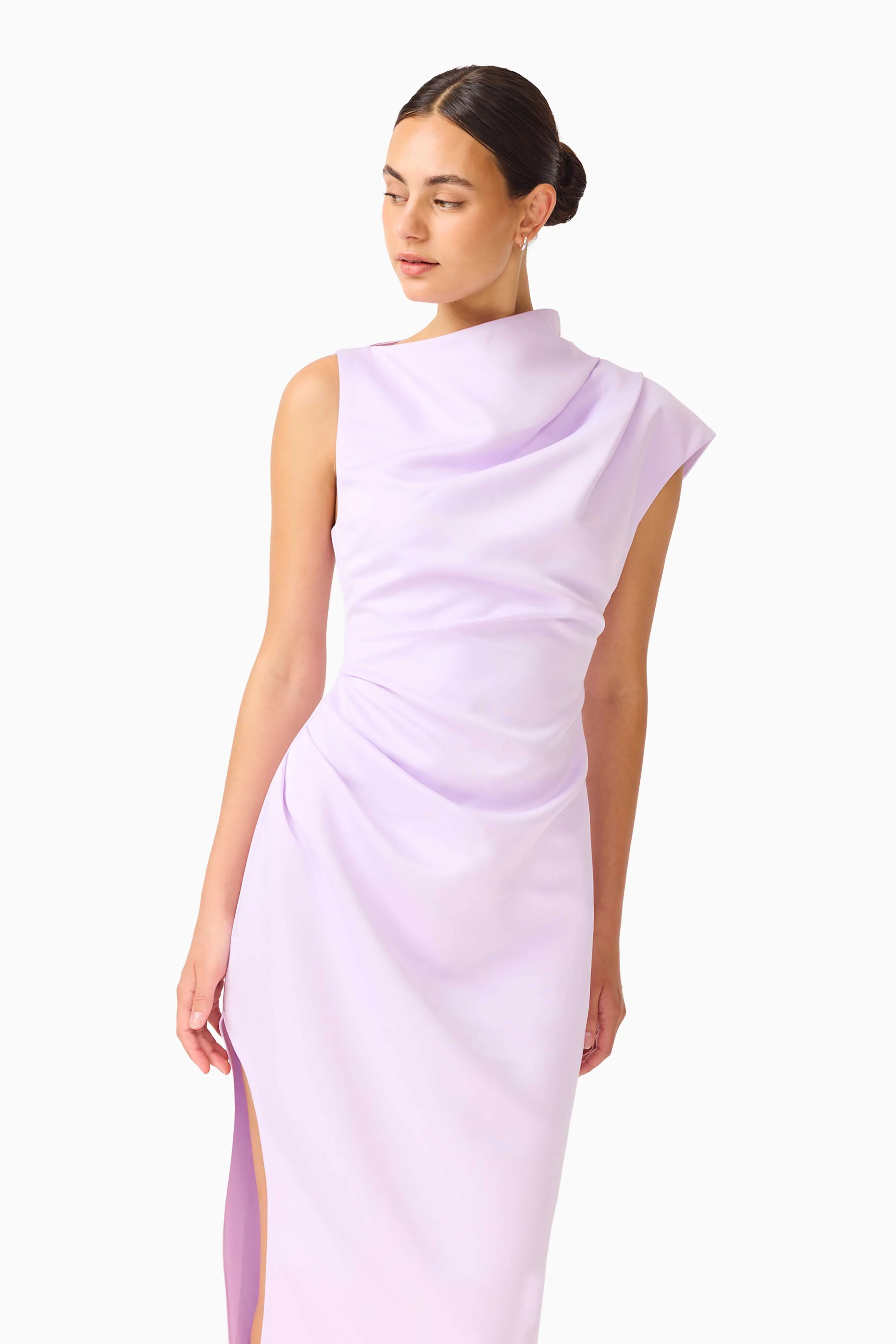 Coralie Maxi Gown in Lilac - Image 3