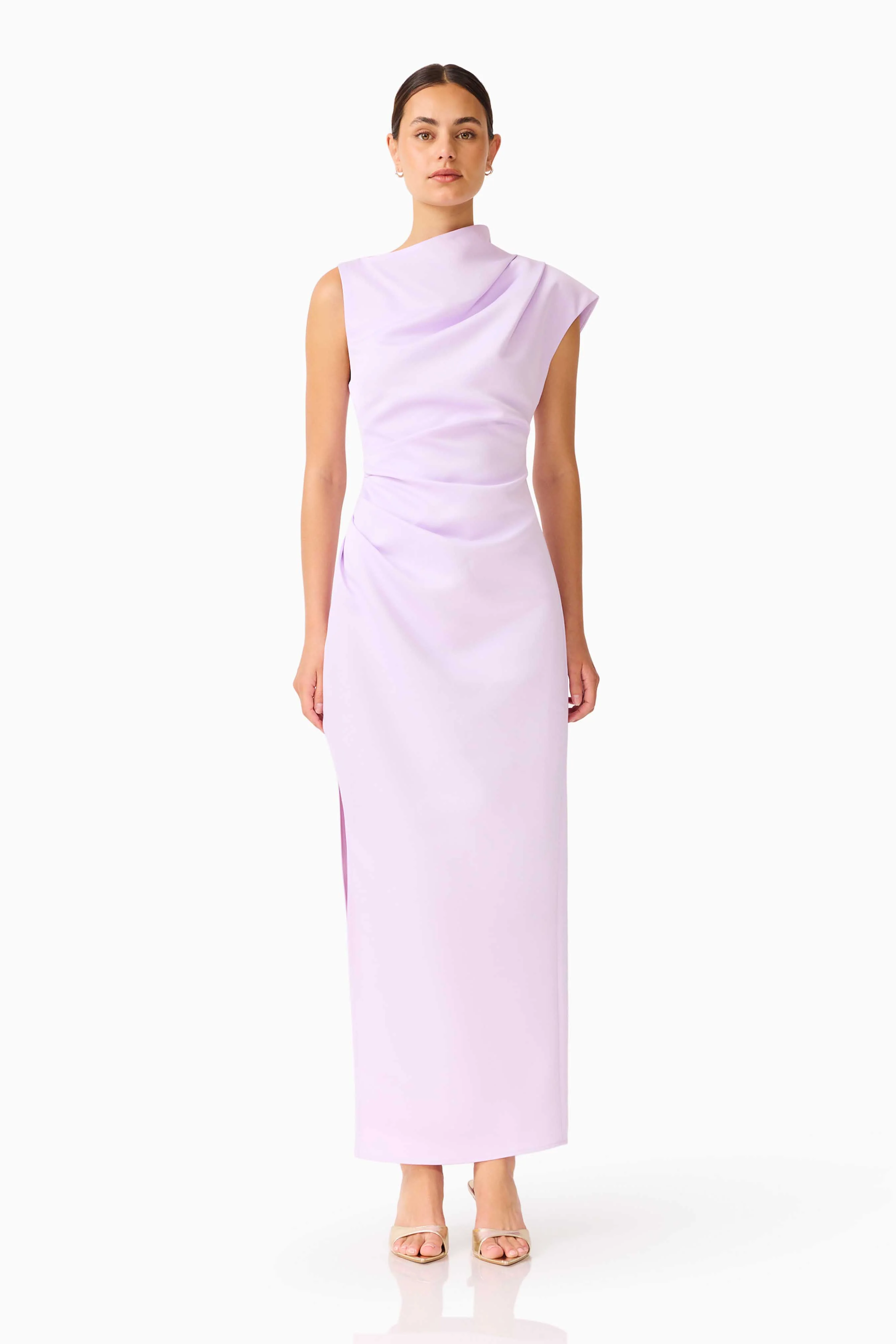 Coralie Maxi Gown in Lilac - Image 6