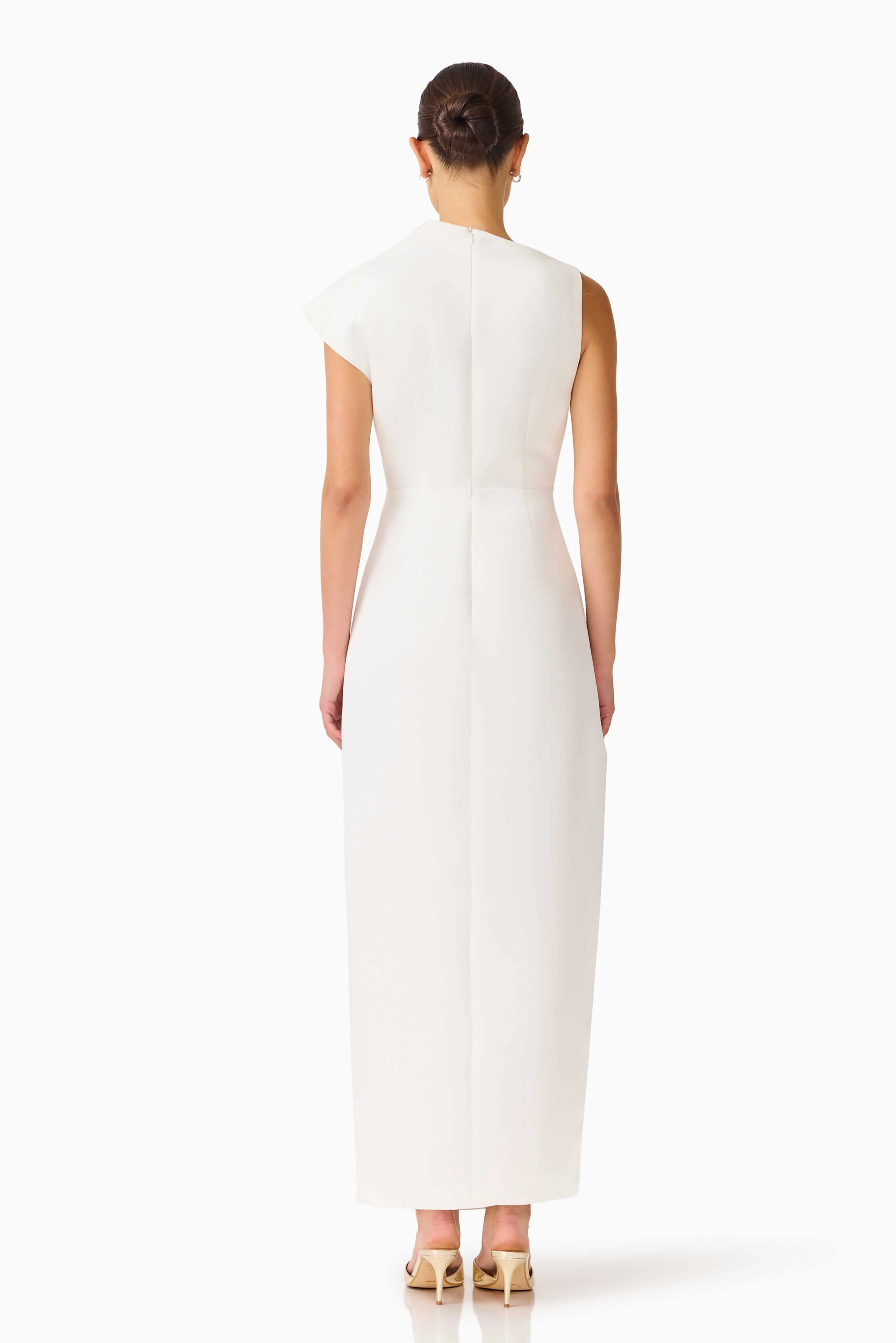 Coralie Maxi Gown in White - Image 4