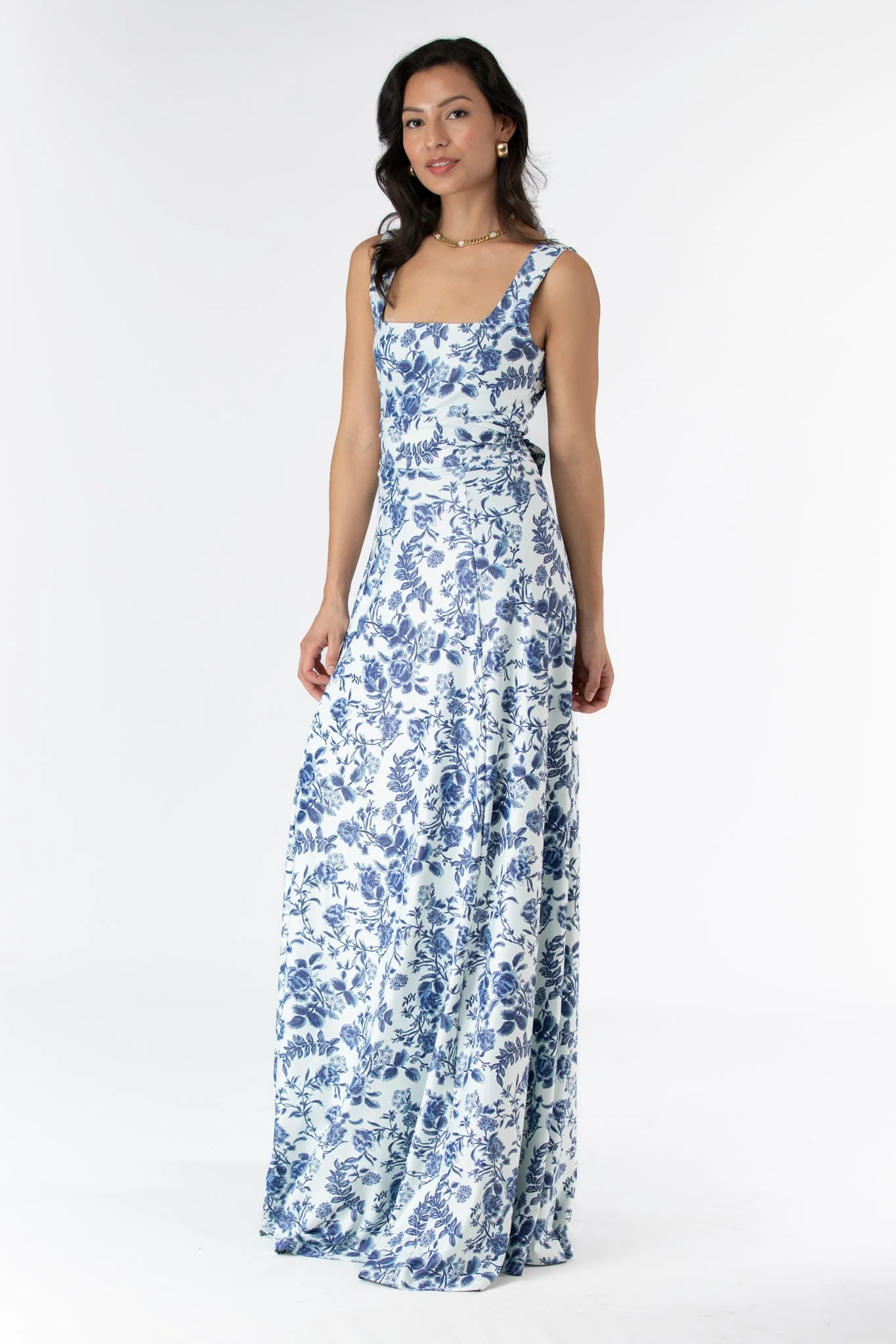 Cosette Dress in Evening Garden - Image 3