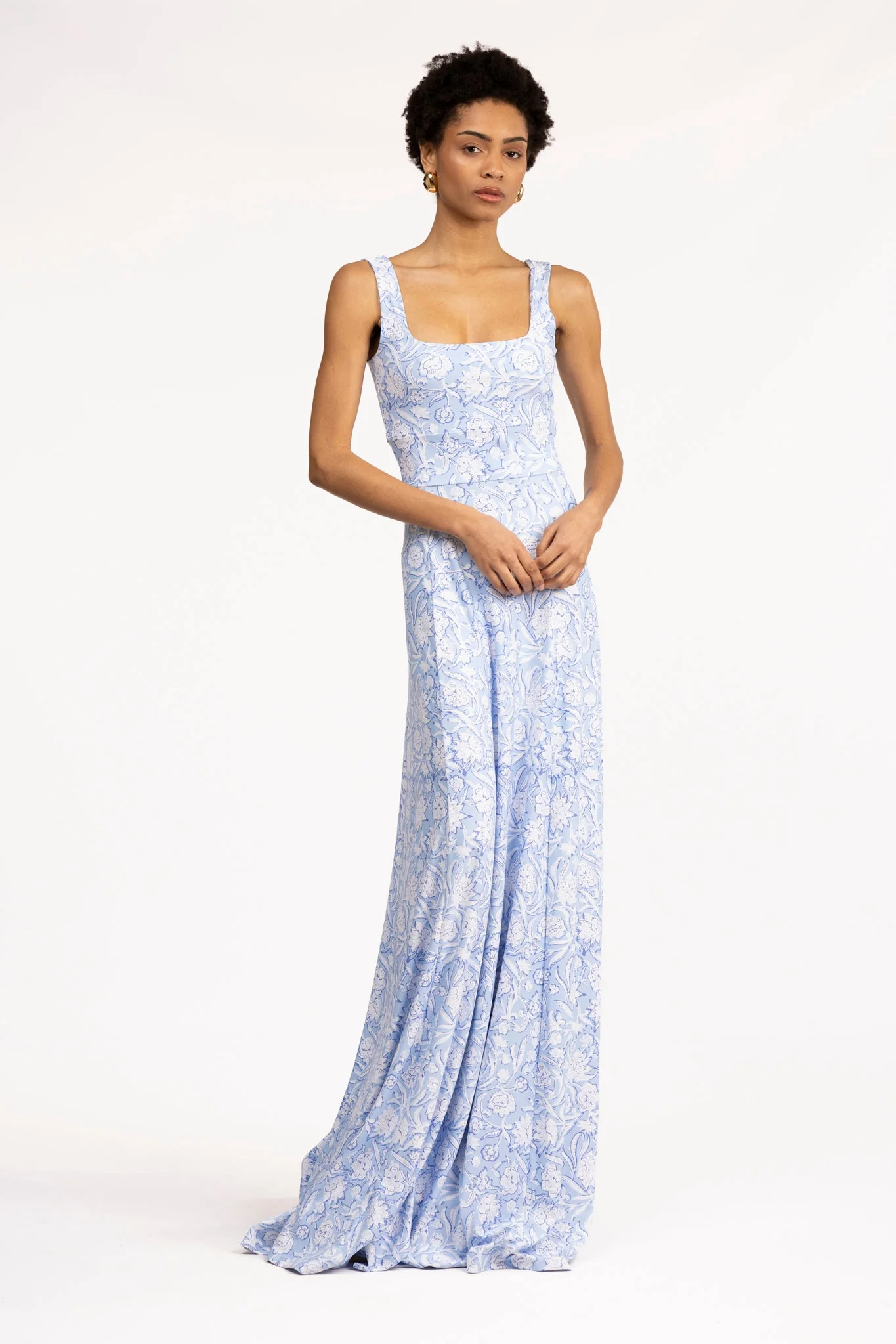 Cosette Dress in Ocean Mist - Image 3