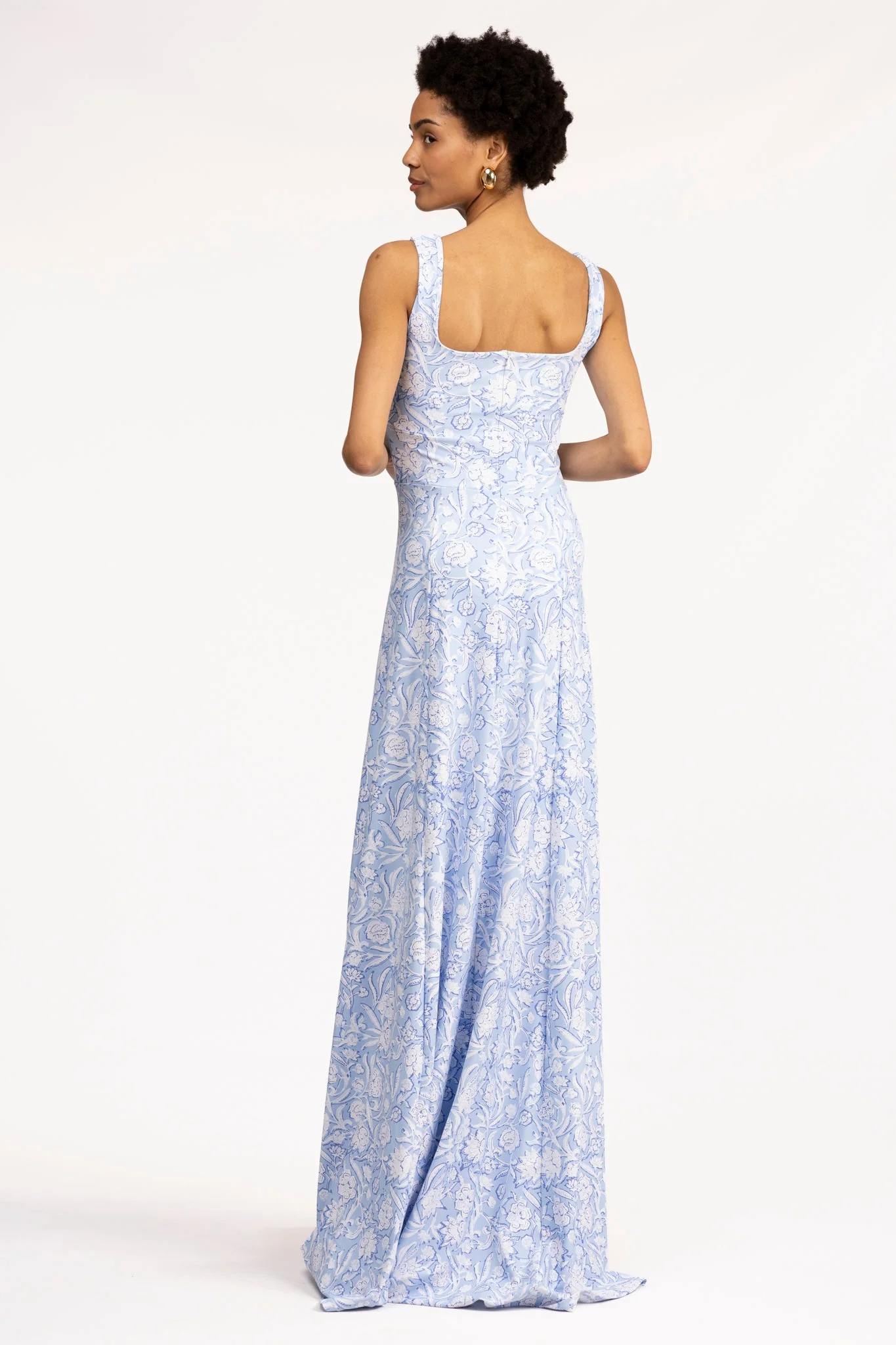 Cosette Dress in Ocean Mist - Image 4