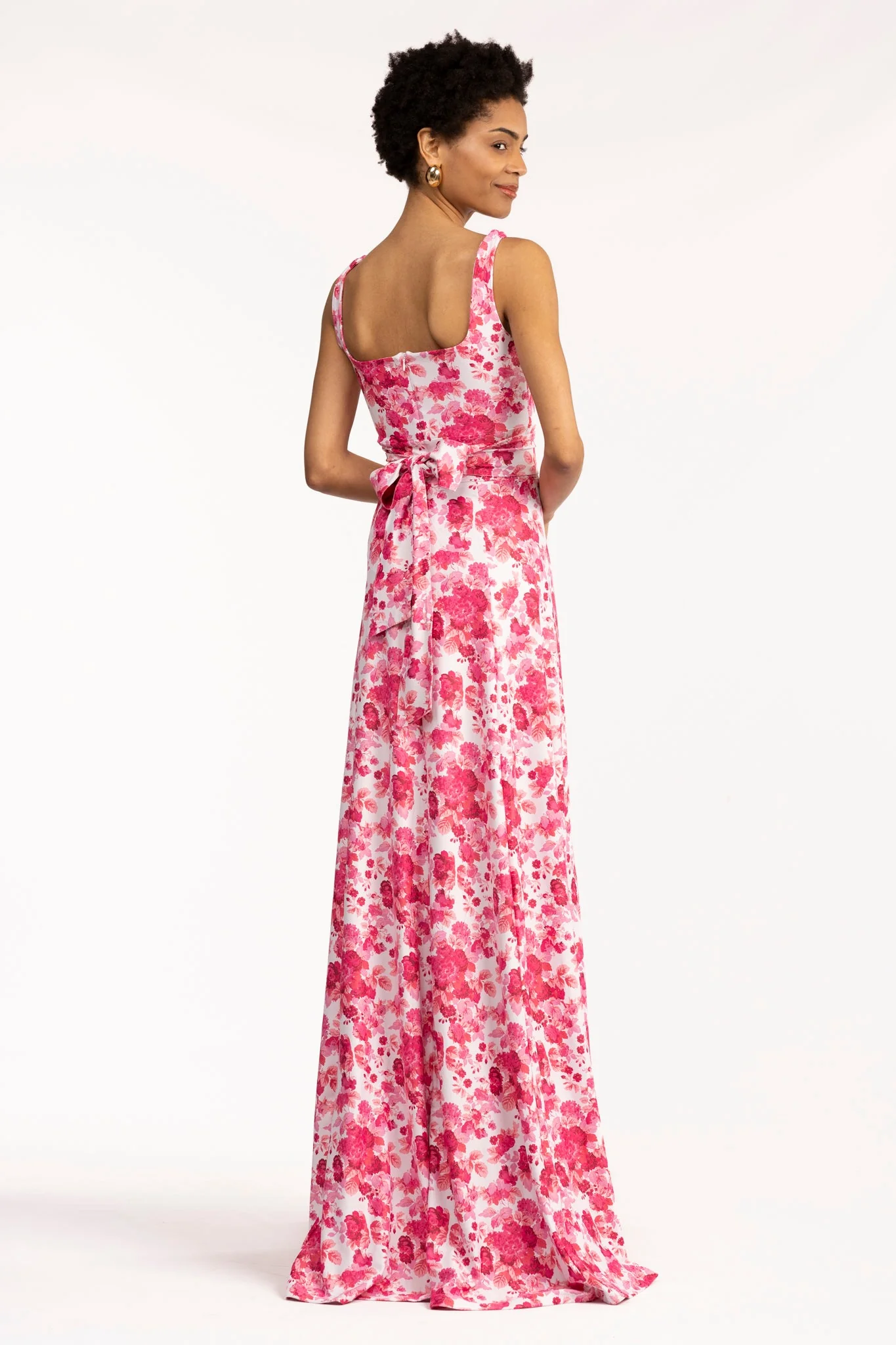 Cosette Dress in Raspberry Chateau - Image 2