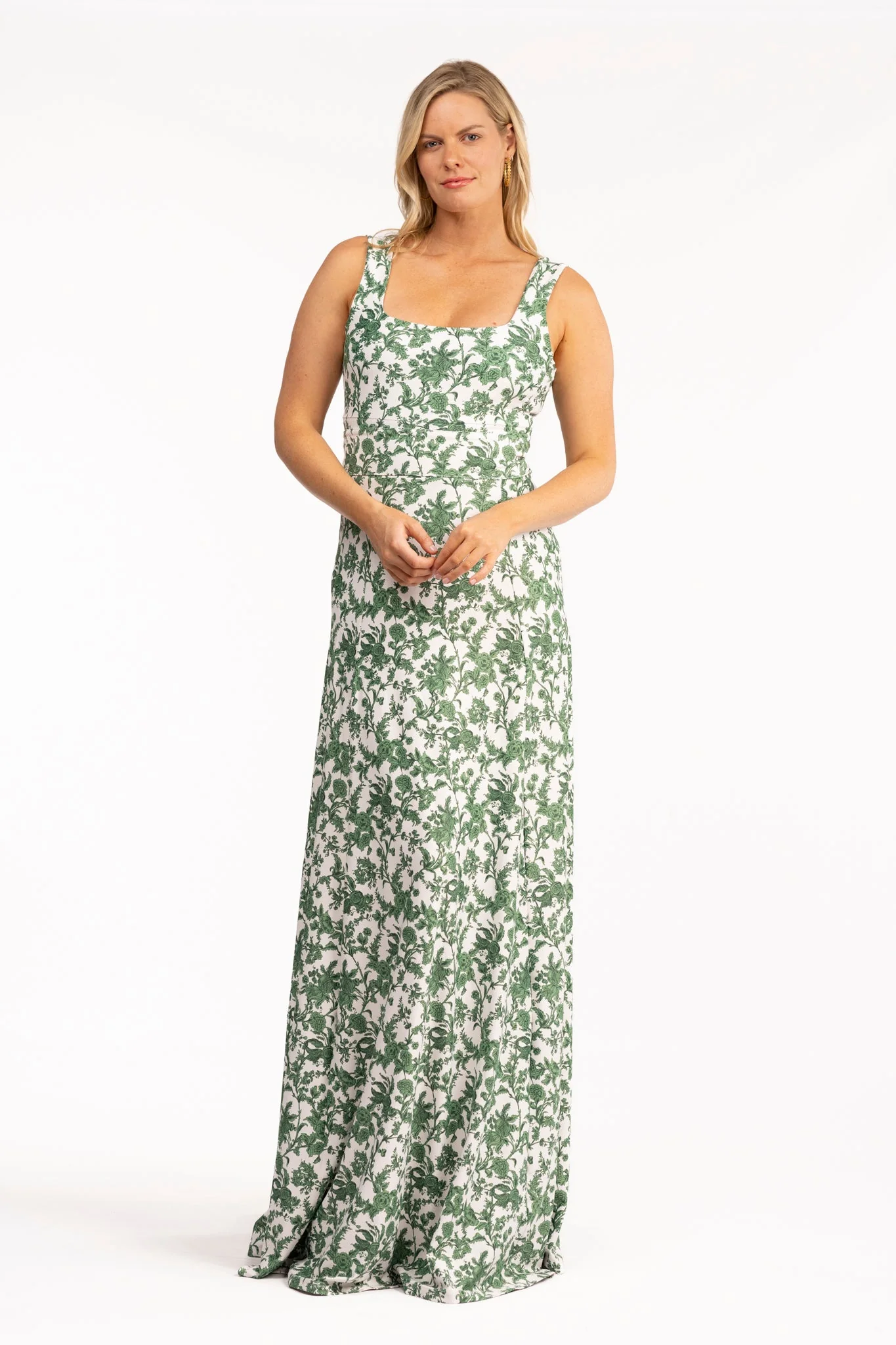 Cosette Dress in Rosemary Waltz