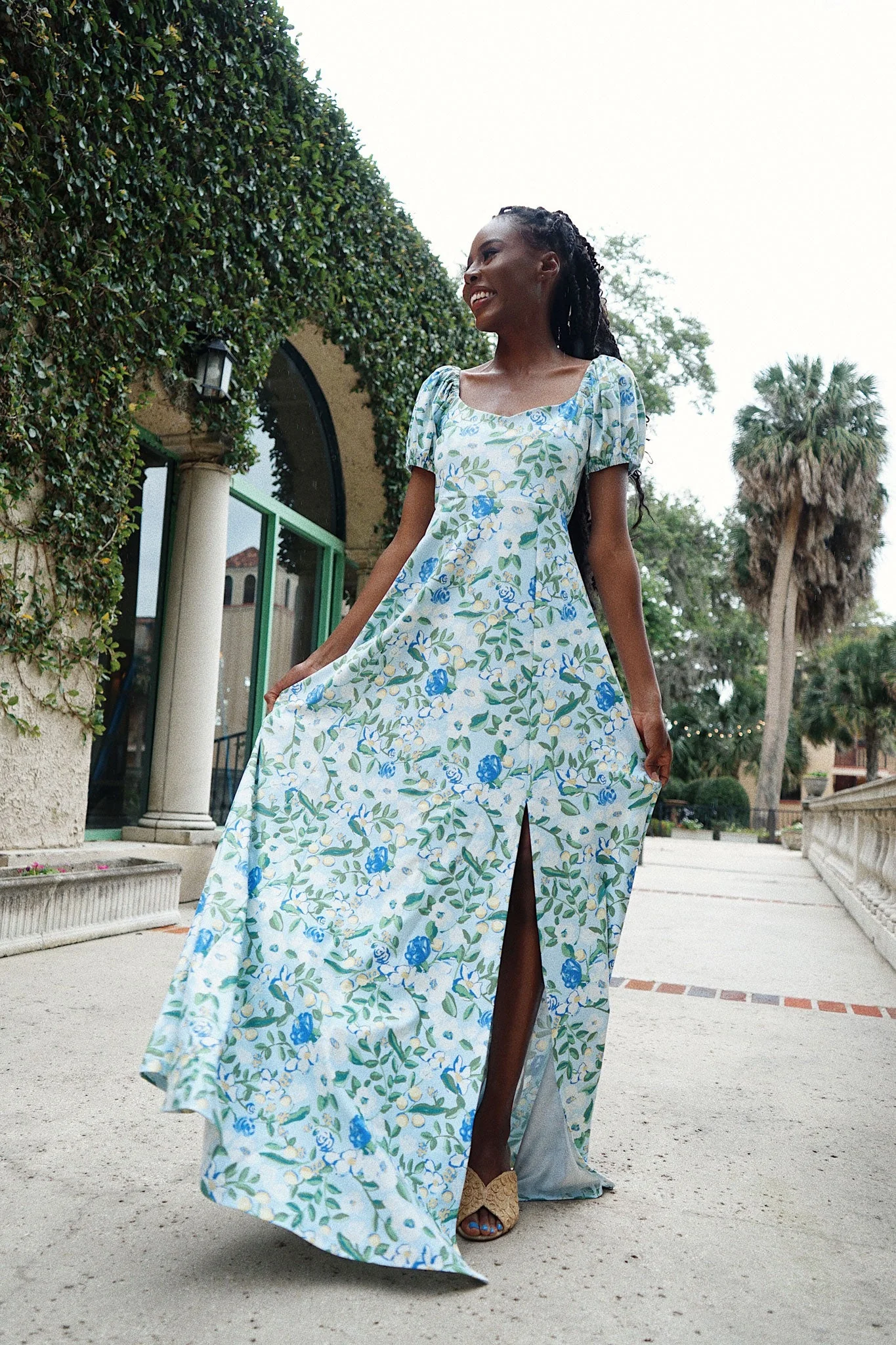 Elizabeth Dress in Craspedia Darling - Image 3