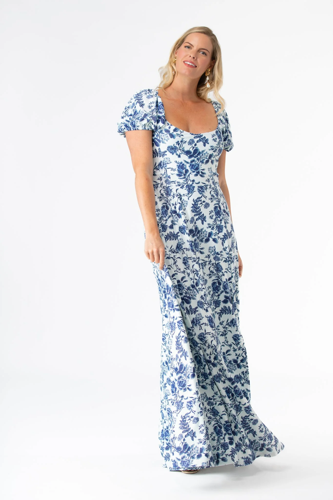 Elizabeth Dress in Evening Garden - Image 3