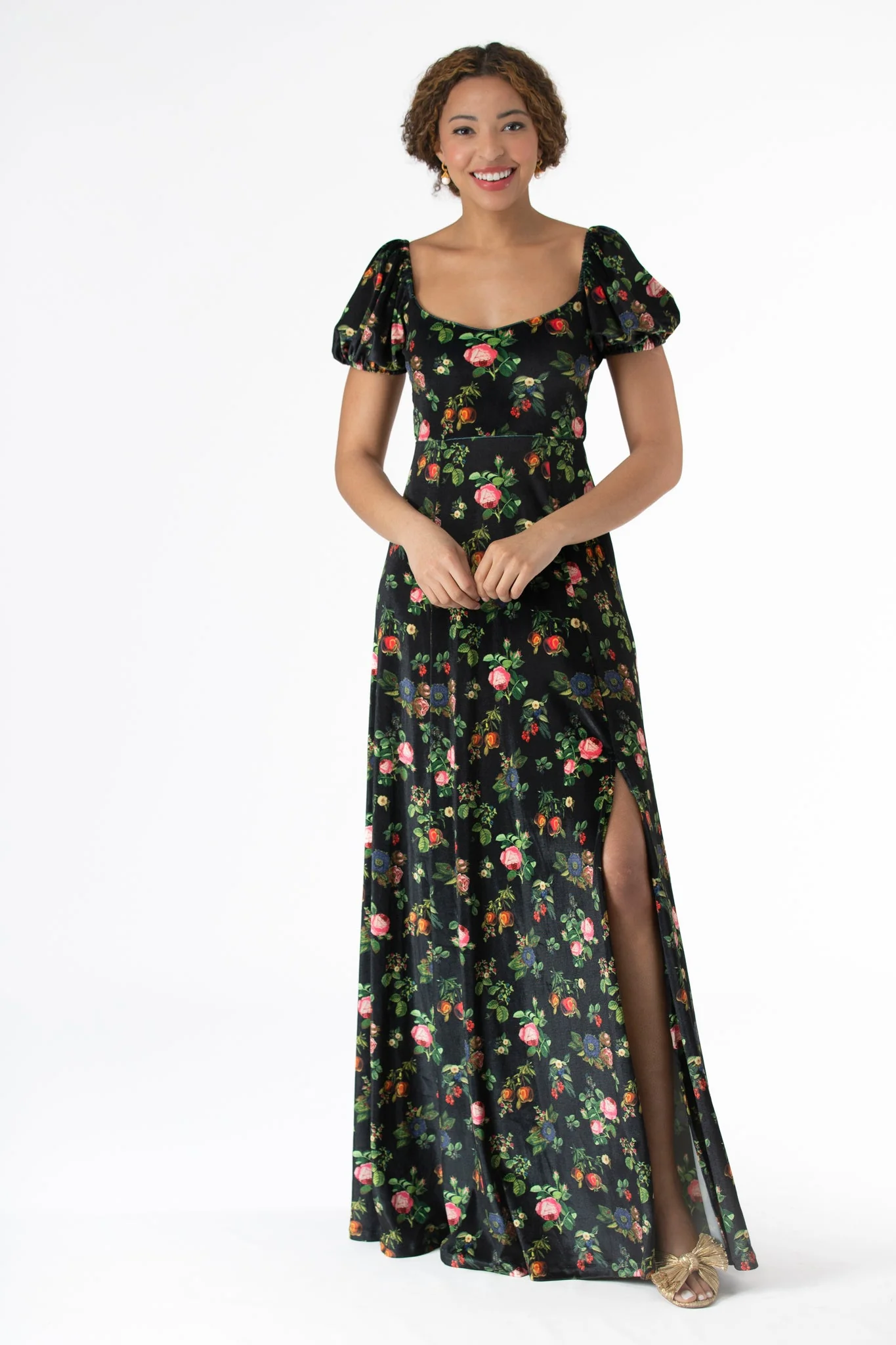 Elizabeth Dress in Forbidden Fruit
