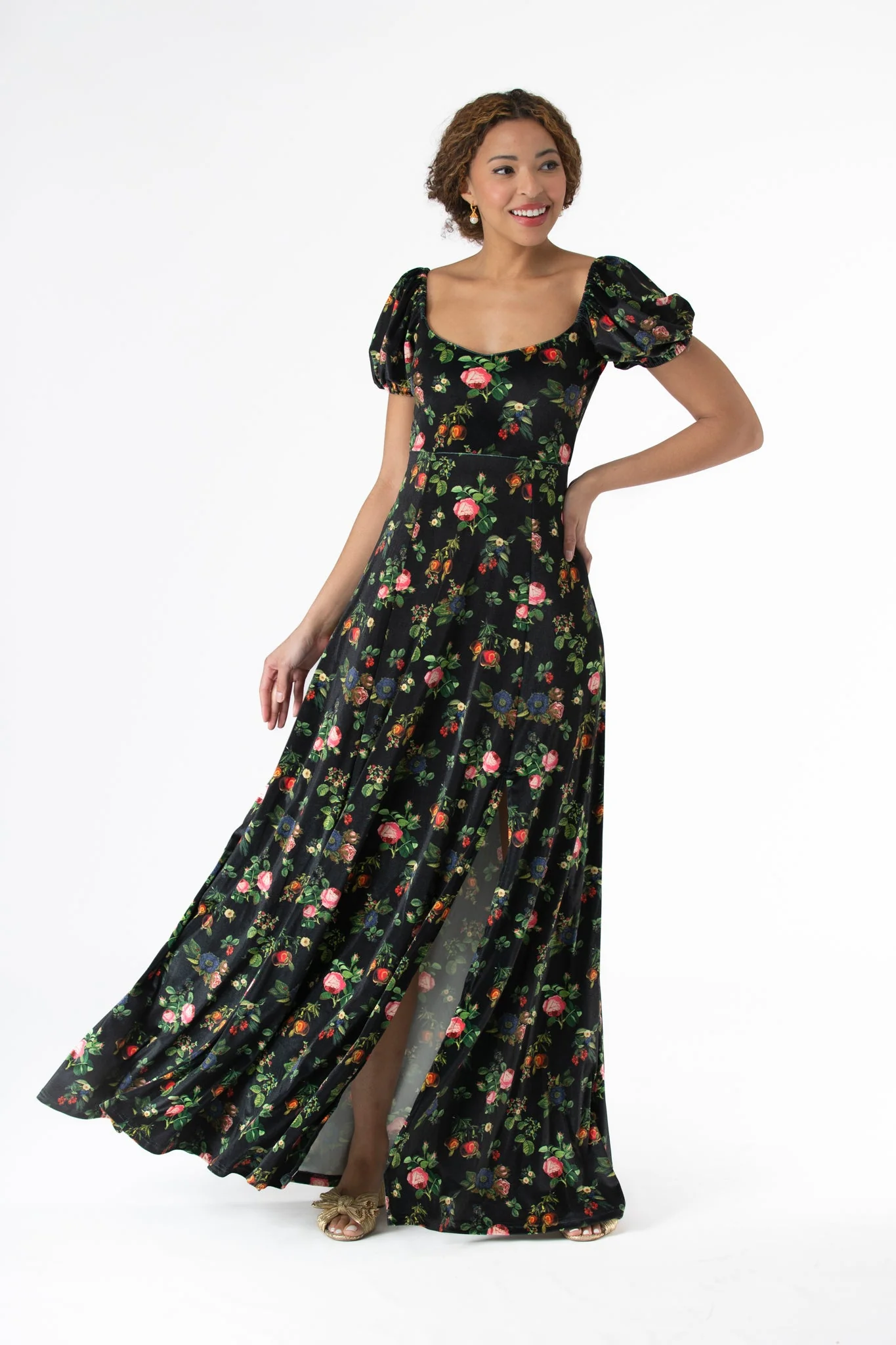 Elizabeth Dress in Forbidden Fruit - Image 3