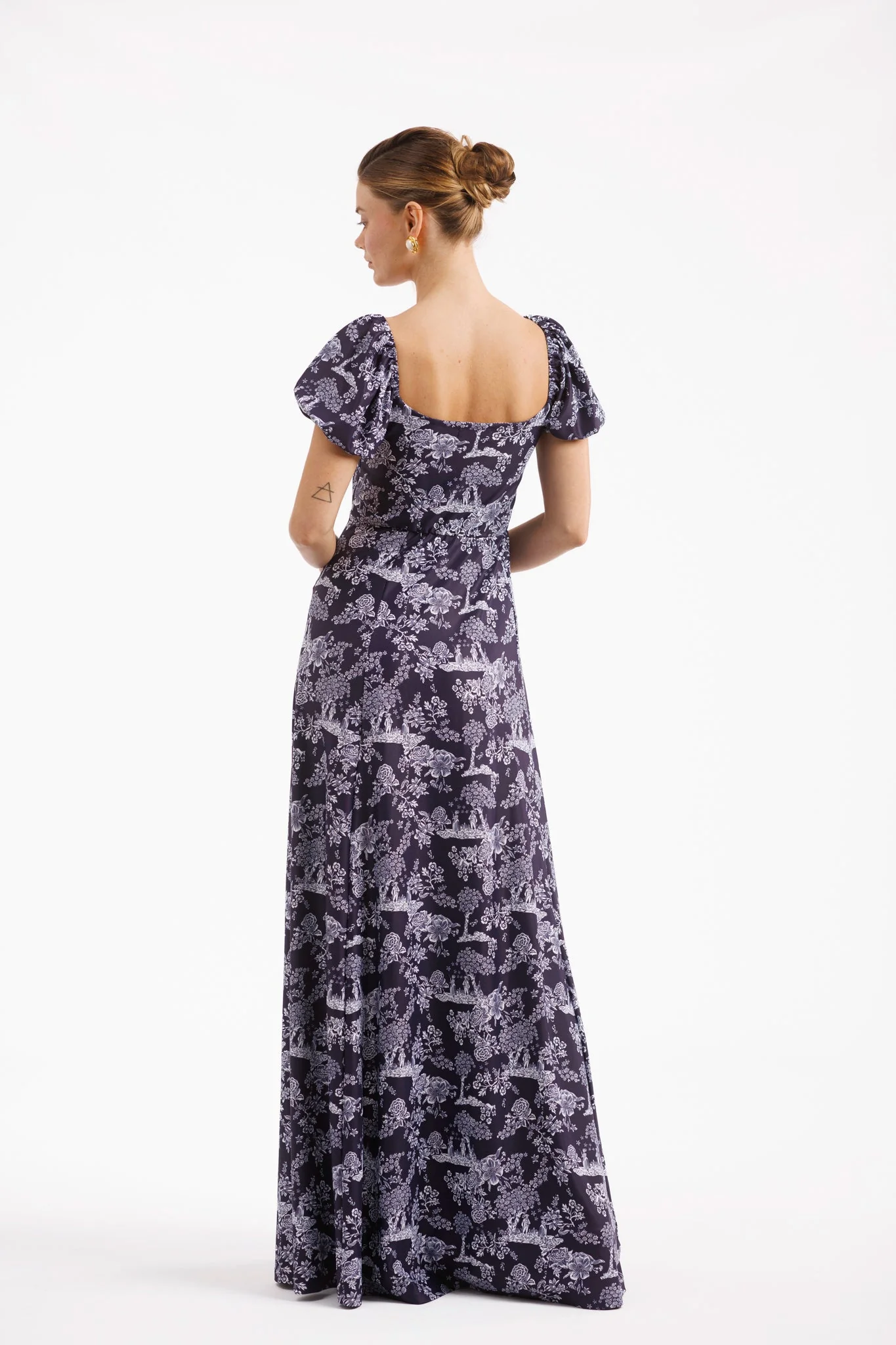 Elizabeth Dress in French Country Navy - Image 7