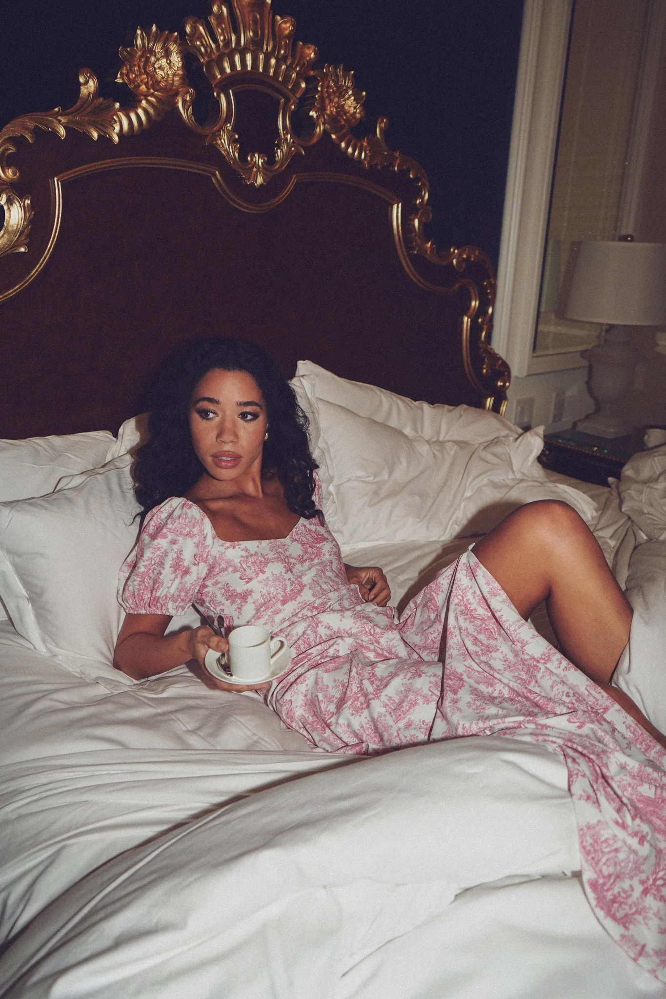 Elizabeth Dress in Love Thorn Rose - Image 4