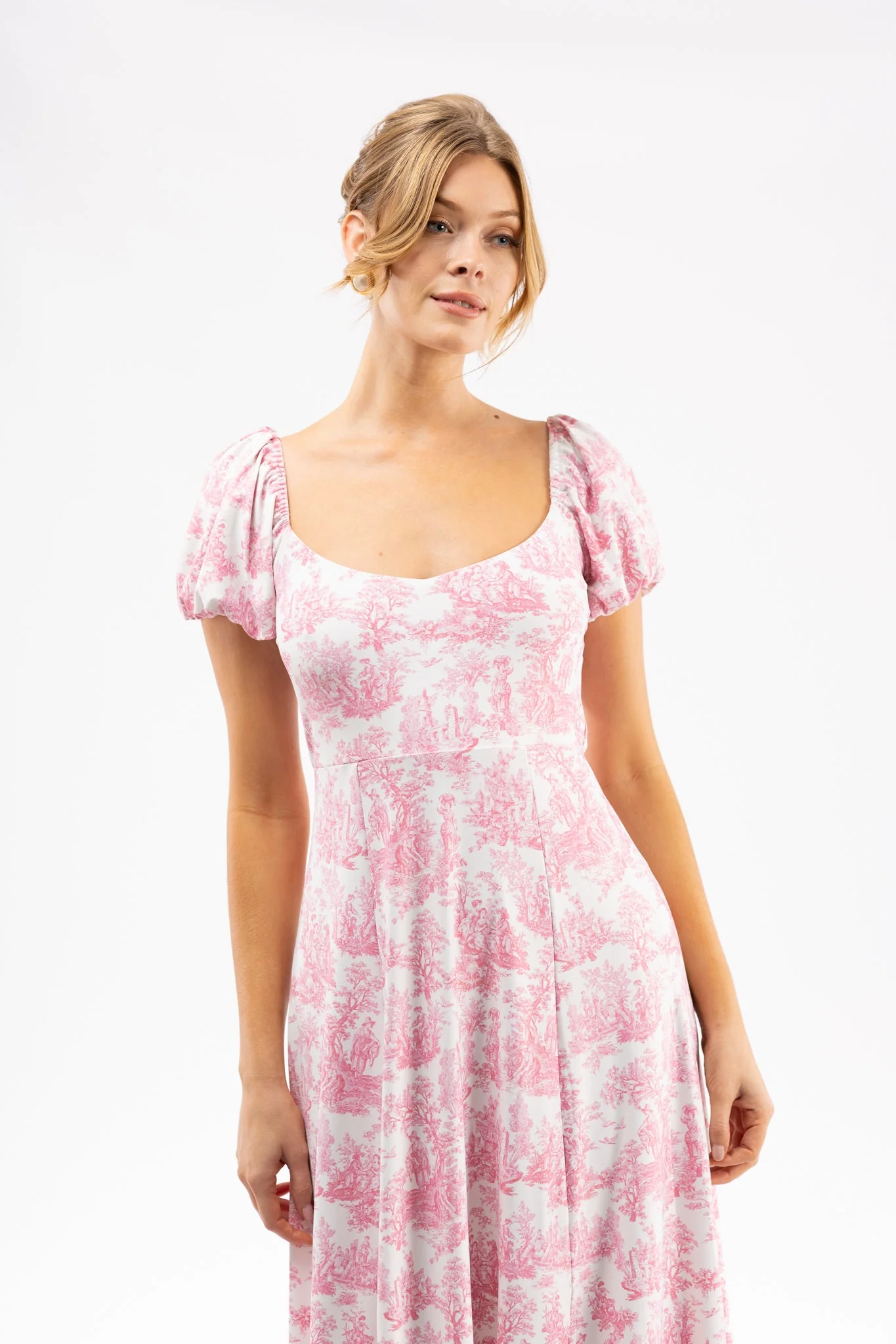 Elizabeth Dress in Love Thorn Rose - Image 6
