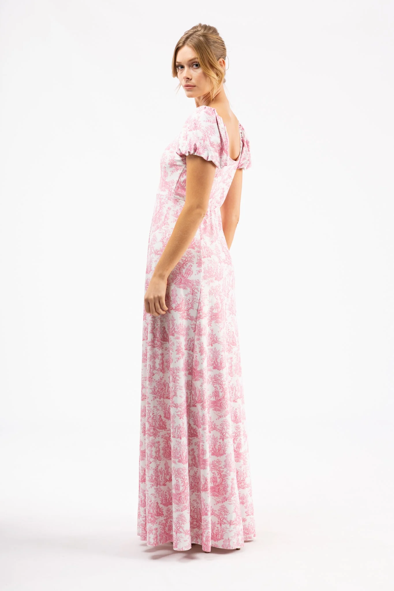 Elizabeth Dress in Love Thorn Rose - Image 8